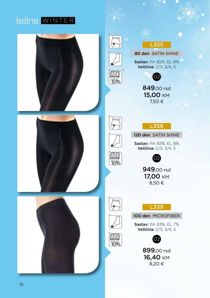 Leiline Leiline-katalog 2019 Jesen Zima-18  Katalog 2019 Jesen Zima | Pantyhose Library